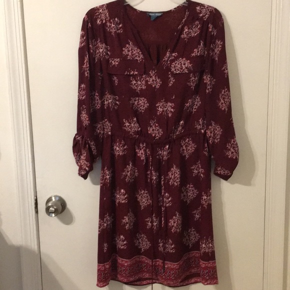 Synched waist floral dress - Picture 1 of 2